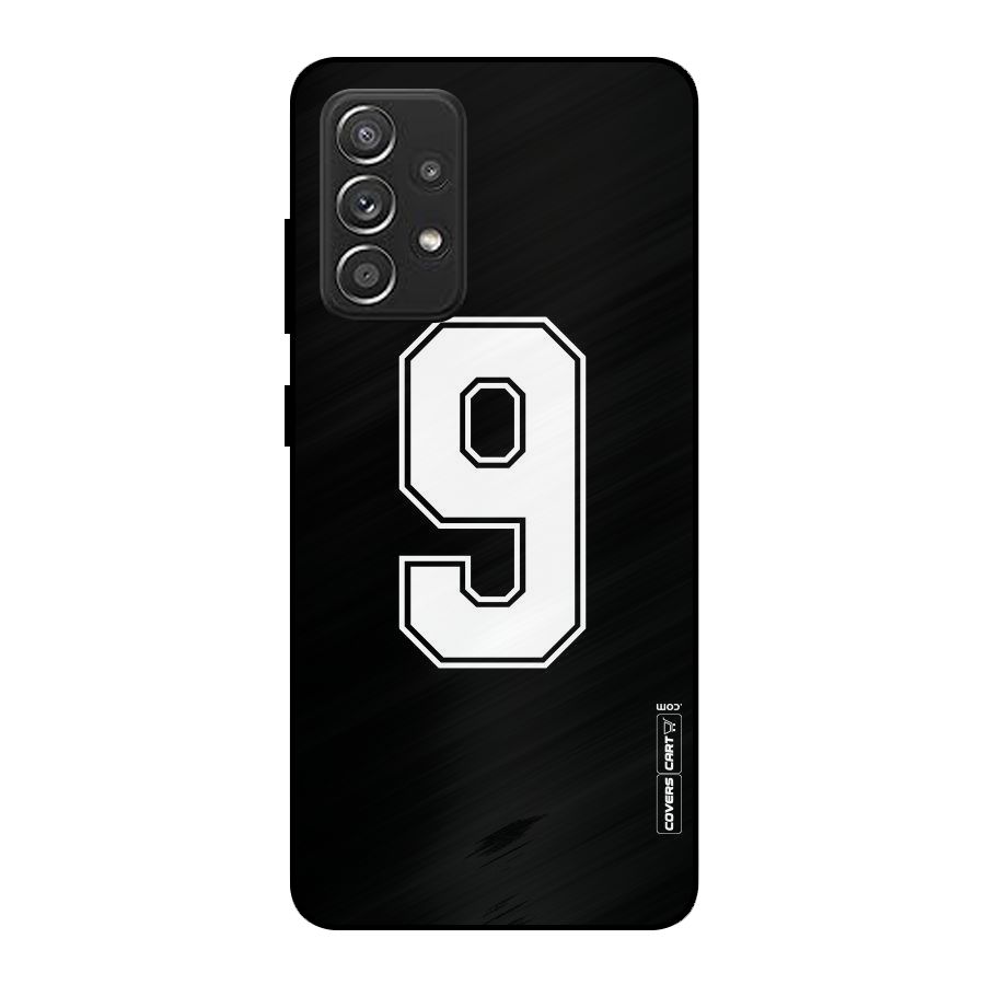 Number 9 Metal Back Case for Galaxy A52s 5G
