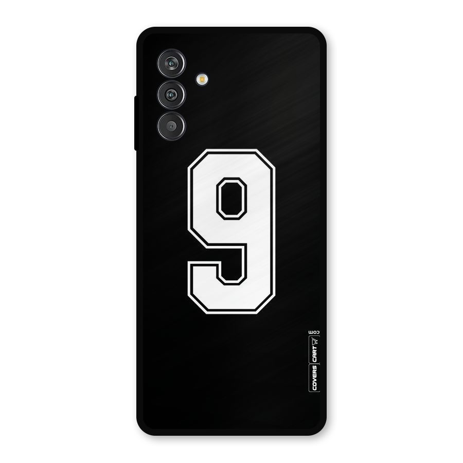 Number 9 Metal Back Case for Galaxy F13