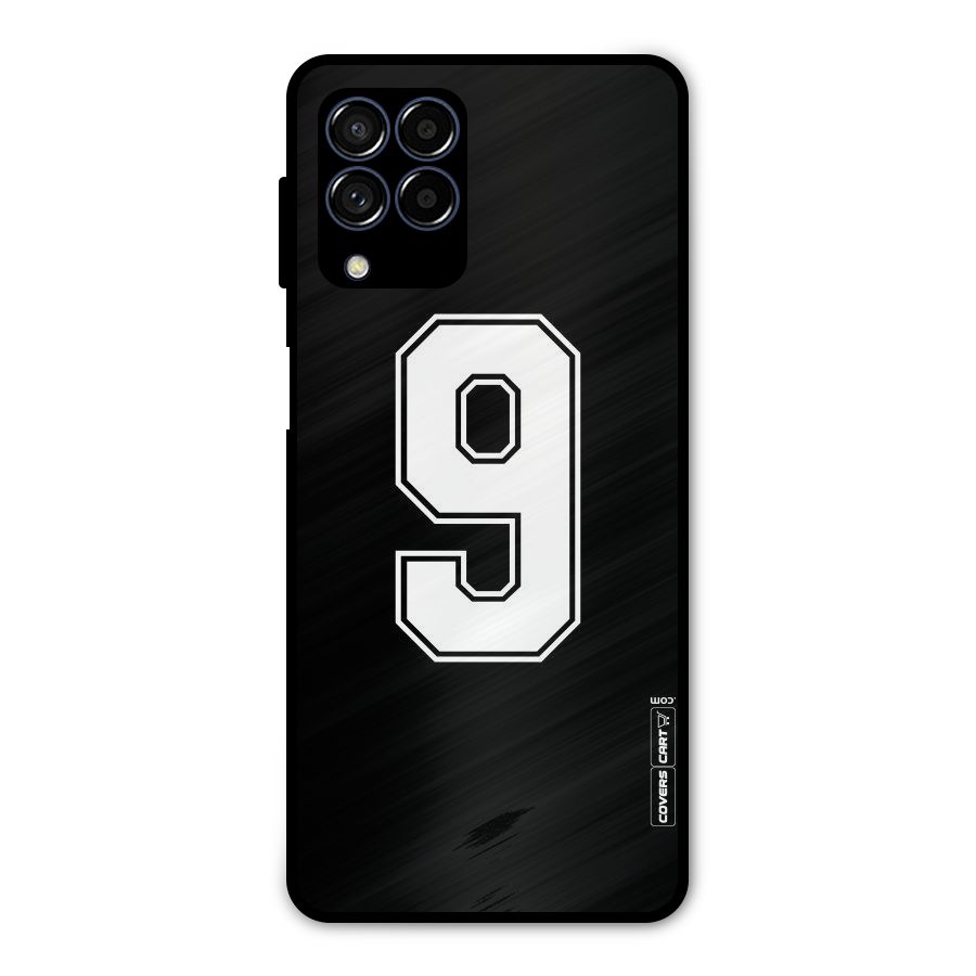 Number 9 Metal Back Case for Galaxy M53 5G