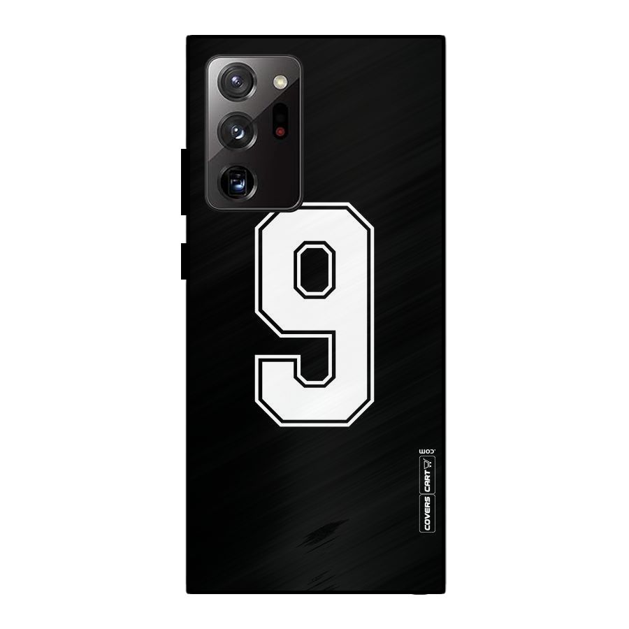 Number 9 Metal Back Case for Galaxy Note 20 Ultra