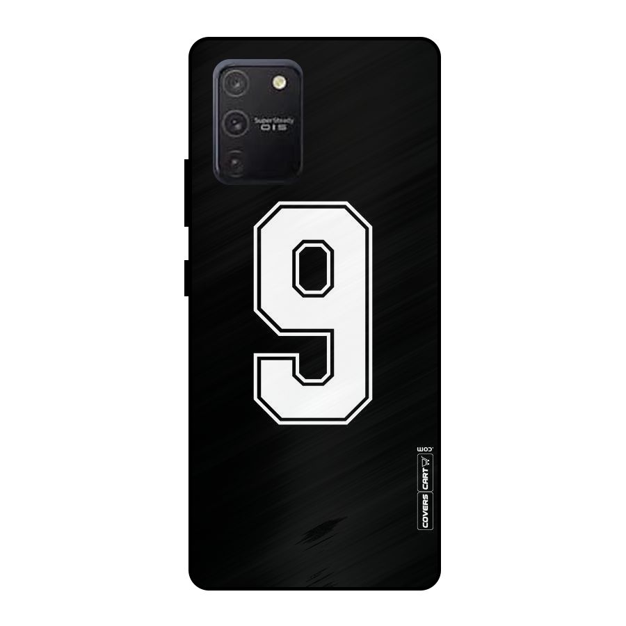 Number 9 Metal Back Case for Galaxy S10 Lite