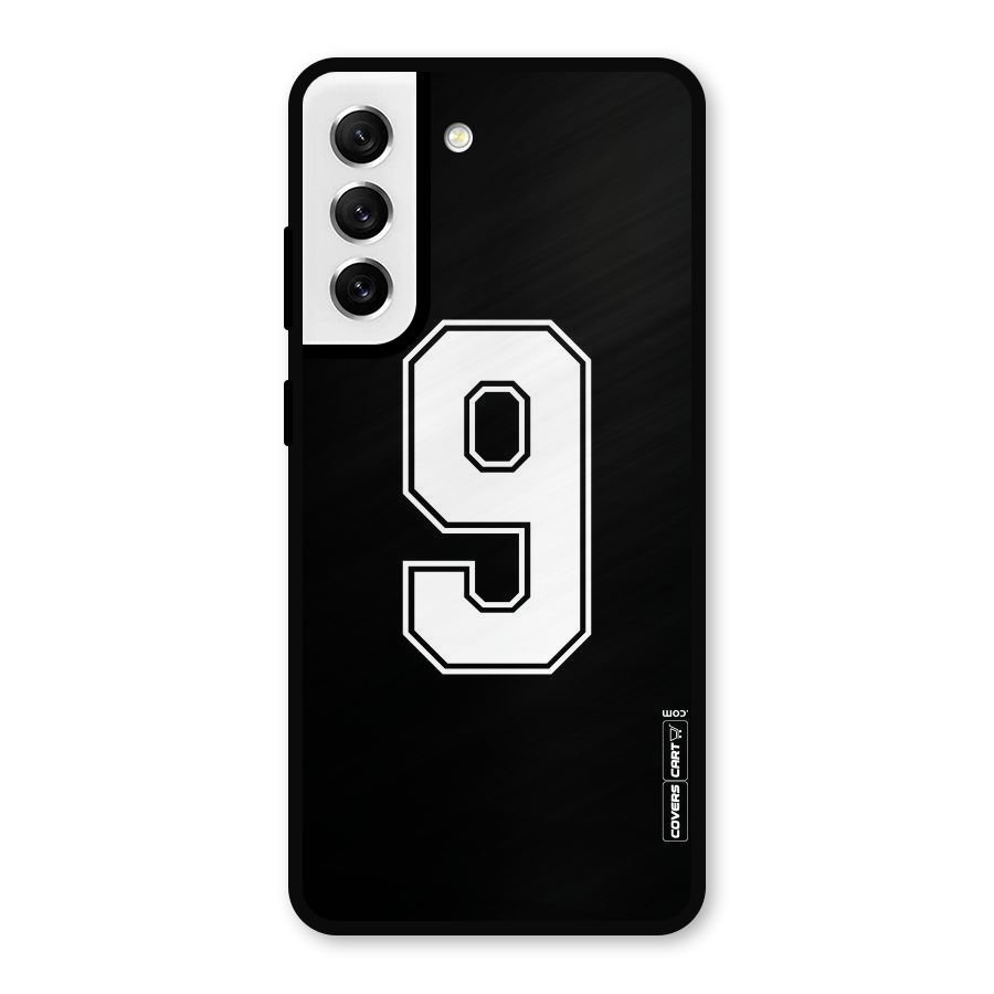 Number 9 Metal Back Case for Galaxy S21 FE 5G