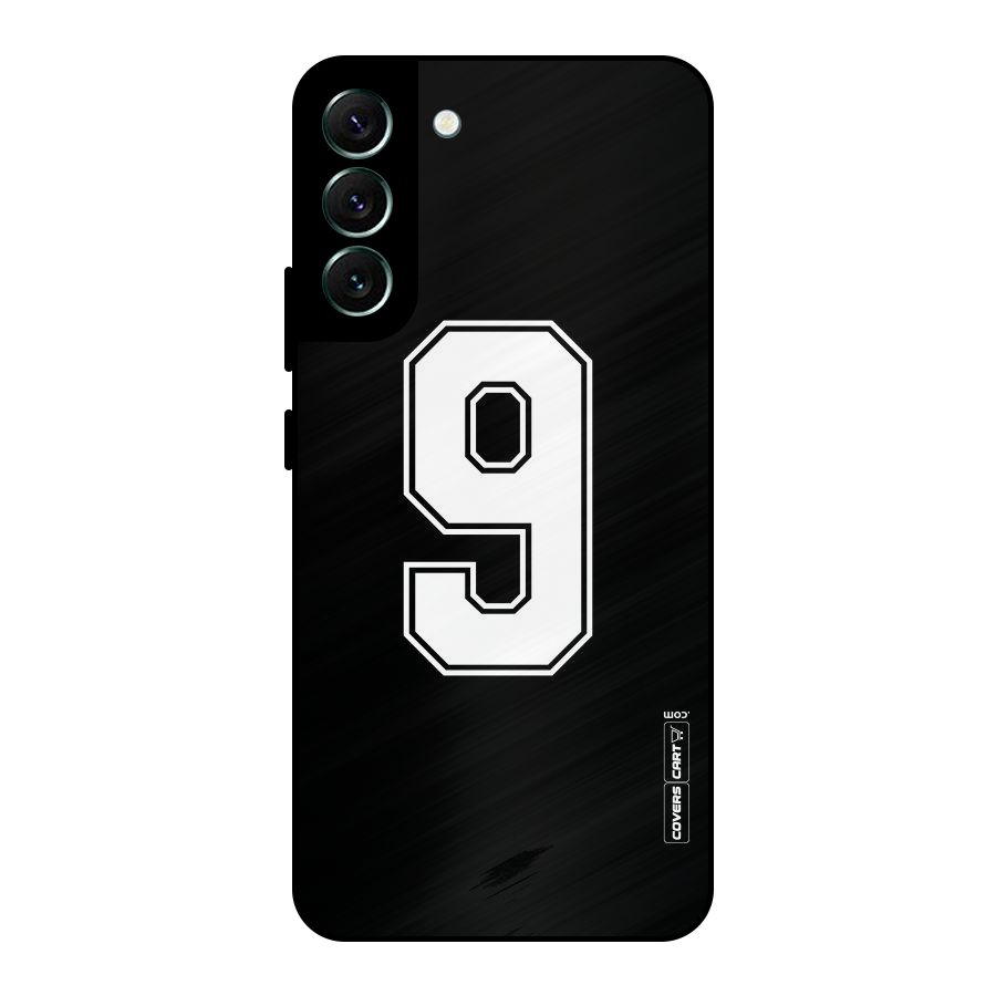 Number 9 Metal Back Case for Galaxy S22 Plus 5G