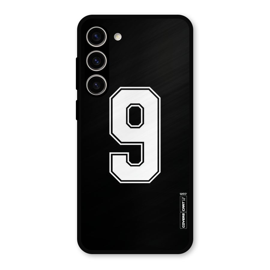 Number 9 Metal Back Case for Galaxy S23 Plus