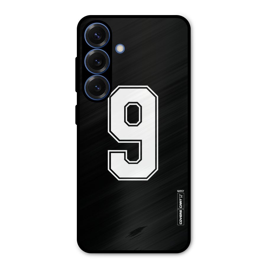 Number 9 Metal Back Case for Galaxy S25