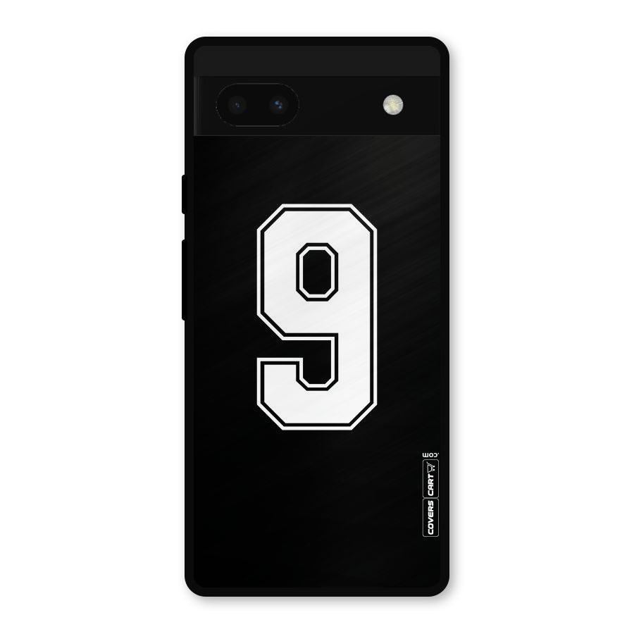 Number 9 Metal Back Case for Google Pixel 6a