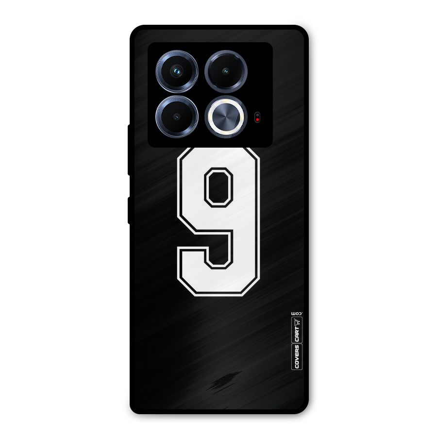 Number 9 Metal Back Case for Infinix Note 40 5G