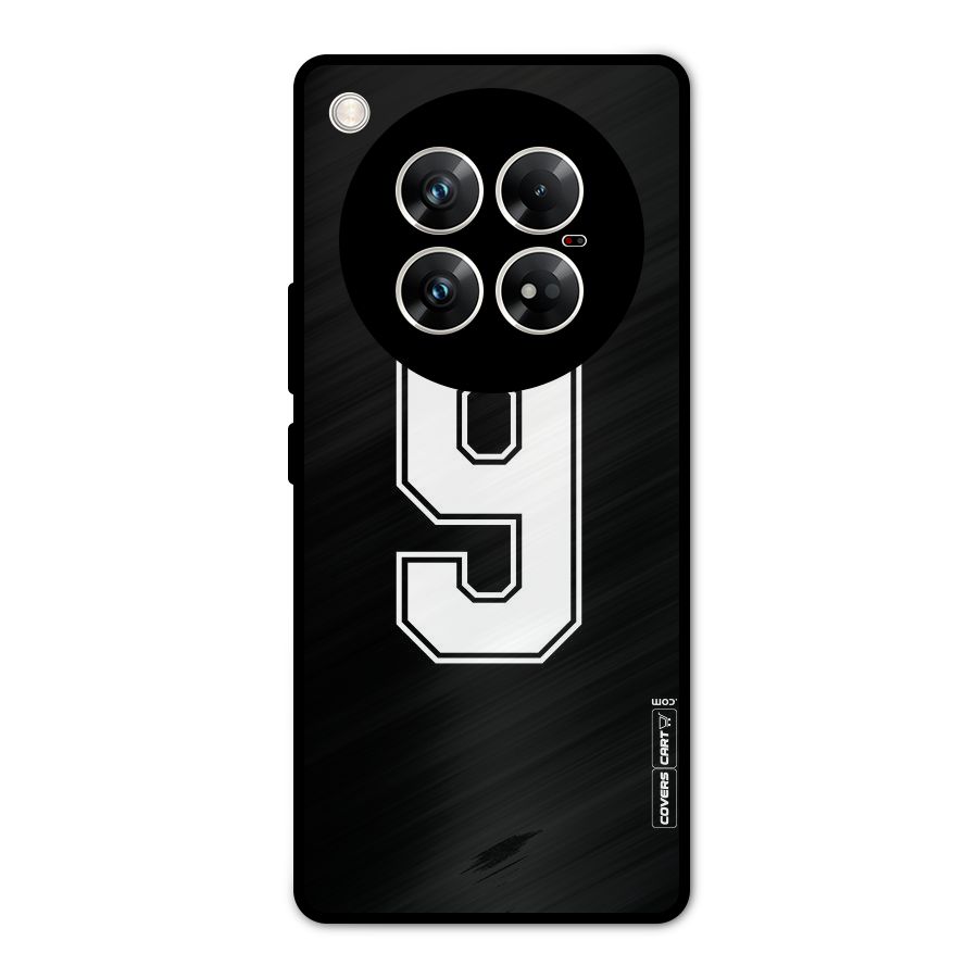 Number 9 Metal Back Case for Infinix Zero 40 5G