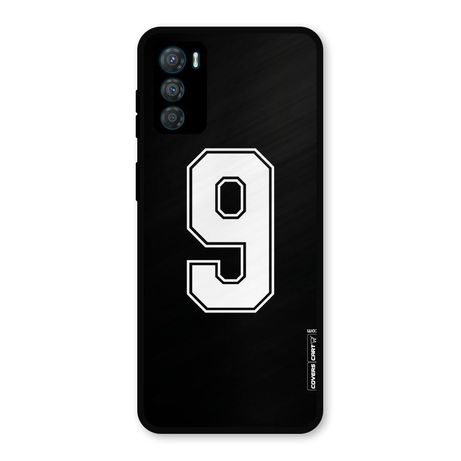 Number 9 Metal Back Case for Moto G42