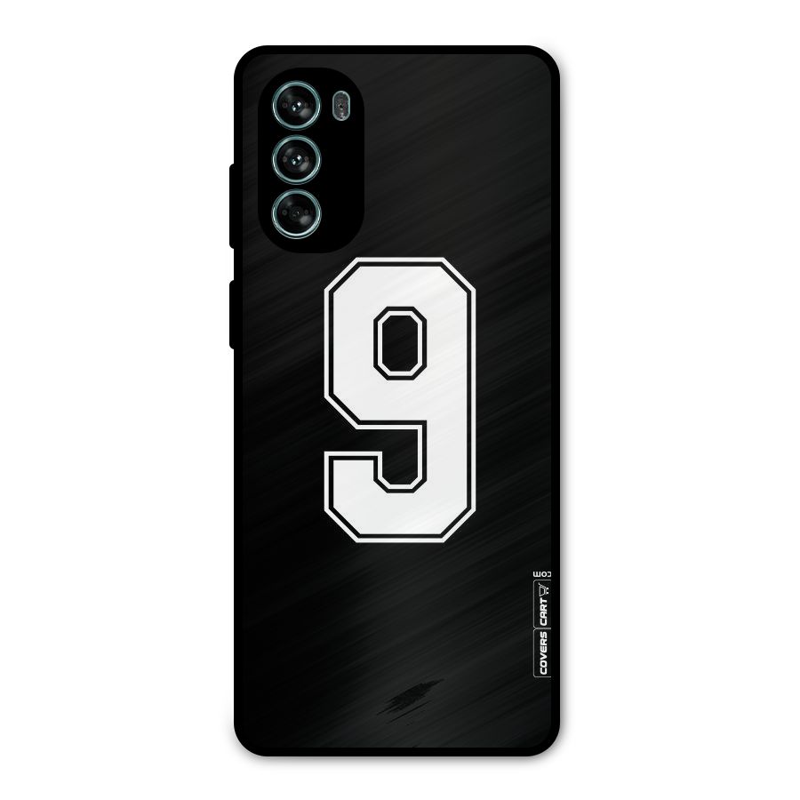 Number 9 Metal Back Case for Moto G62
