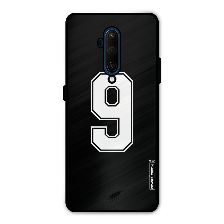 Number 9 Metal Back Case for OnePlus 7T Pro