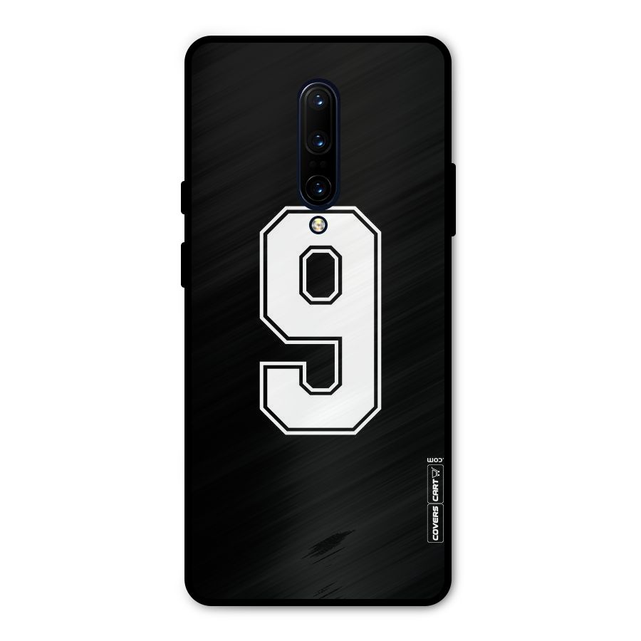 Number 9 Metal Back Case for OnePlus 7 Pro