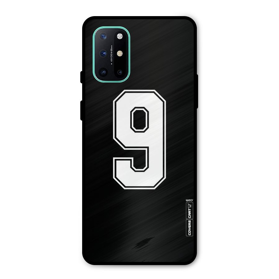 Number 9 Metal Back Case for OnePlus 8T