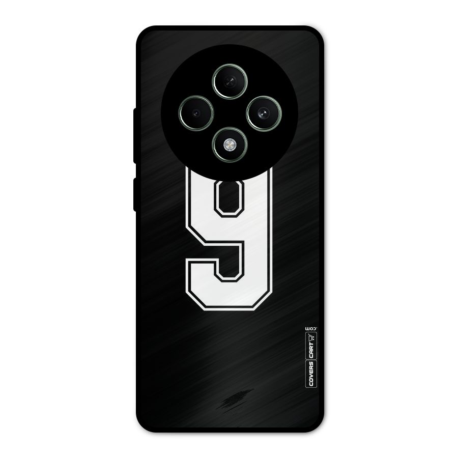 Number 9 Metal Back Case for Oppo F27