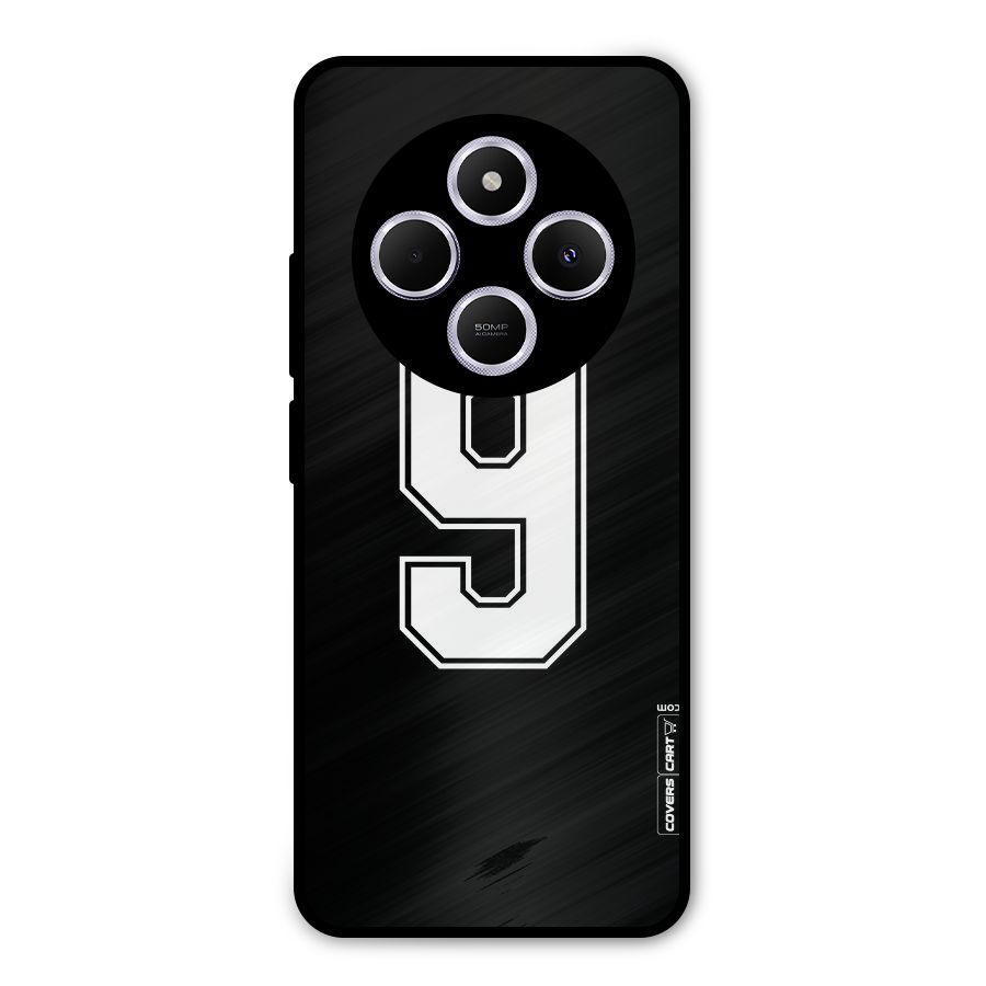 Number 9 Metal Back Case for Poco C75 5G