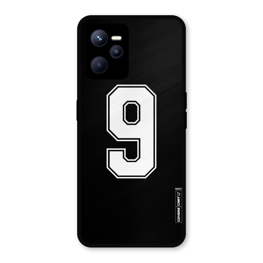 Number 9 Metal Back Case for Realme C35