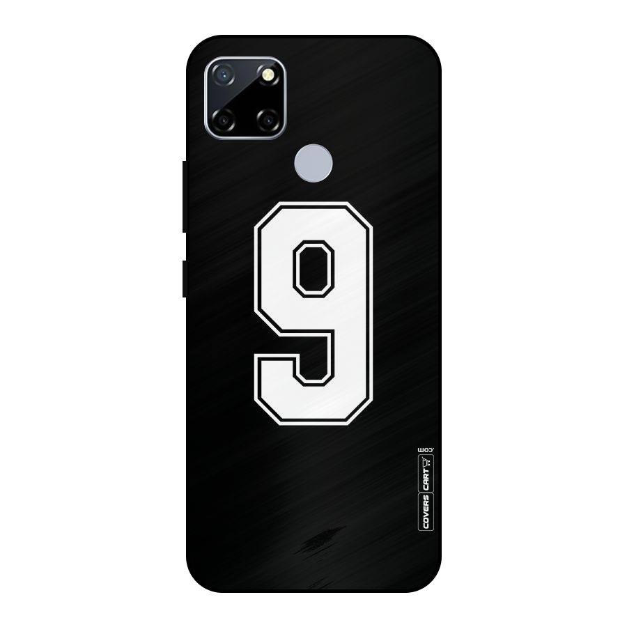 Number 9 Metal Back Case for Realme Narzo 30A