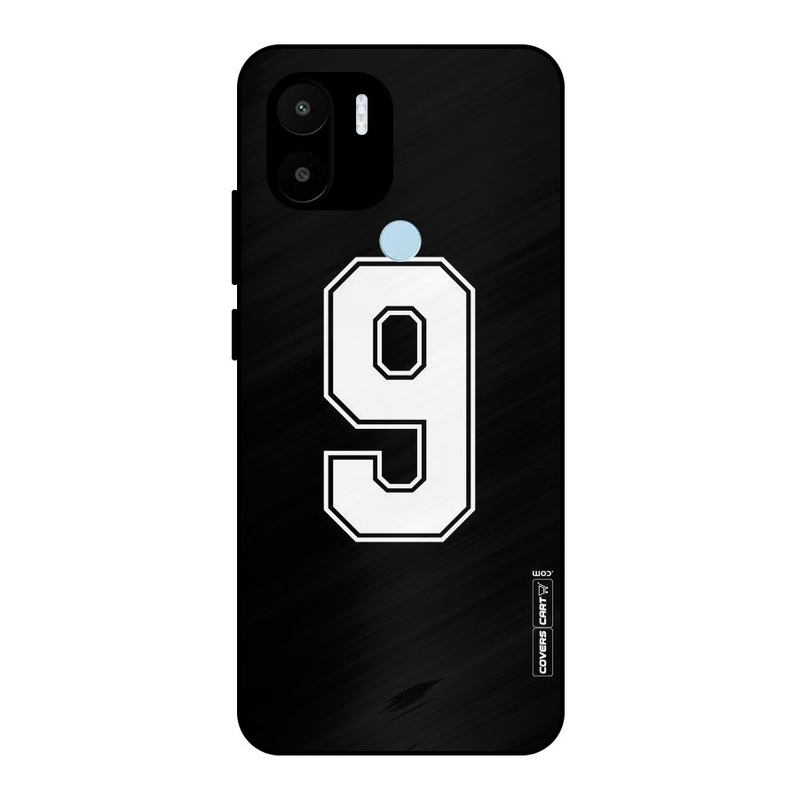 Number 9 Metal Back Case for Redmi A2+
