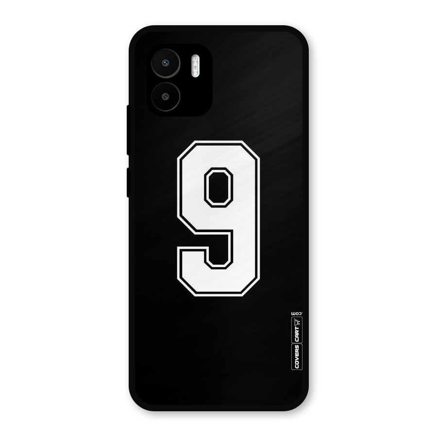 Number 9 Metal Back Case for Redmi A2