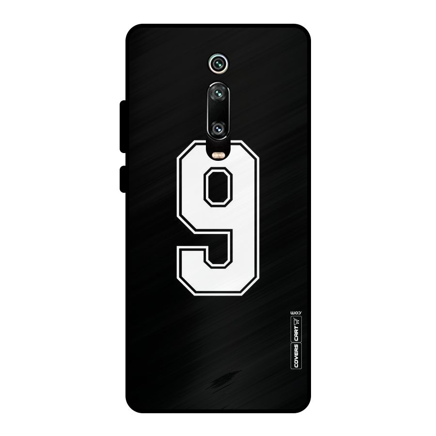 Number 9 Metal Back Case for Redmi K20 Pro