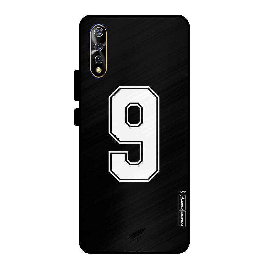 Number 9 Metal Back Case for Vivo S1