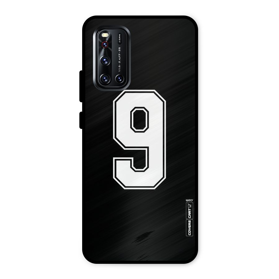 Number 9 Metal Back Case for Vivo V19