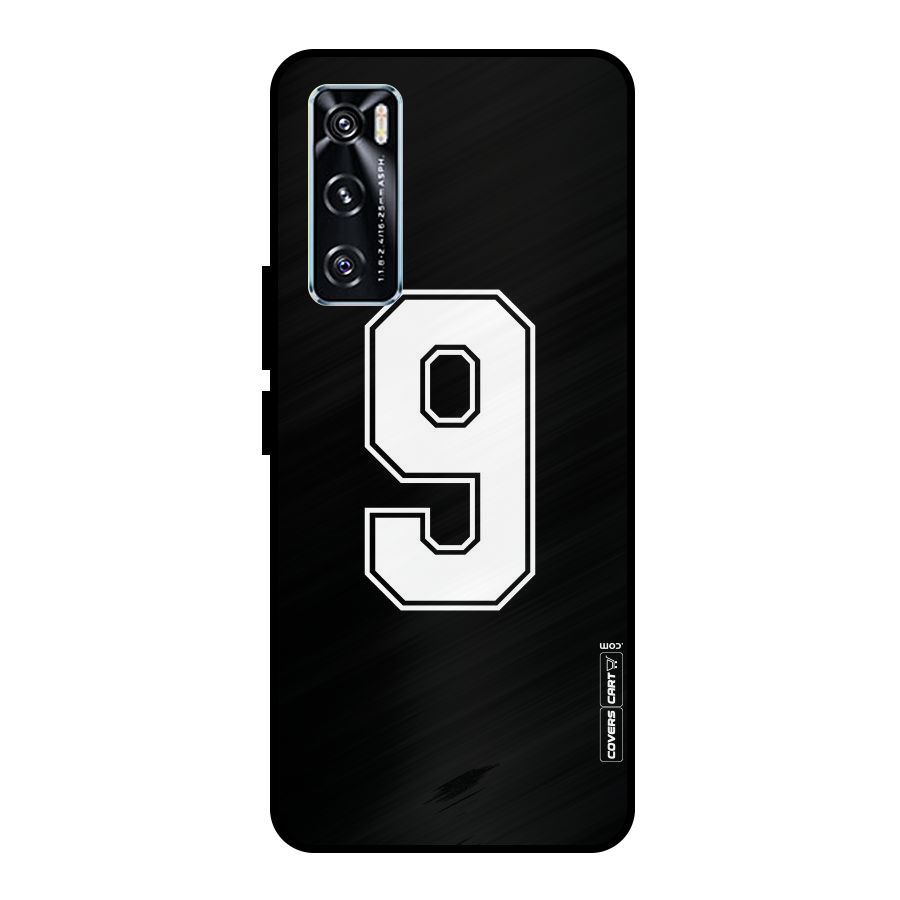 Number 9 Metal Back Case for Vivo V20 SE