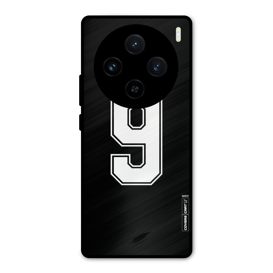 Number 9 Metal Back Case for Vivo X100