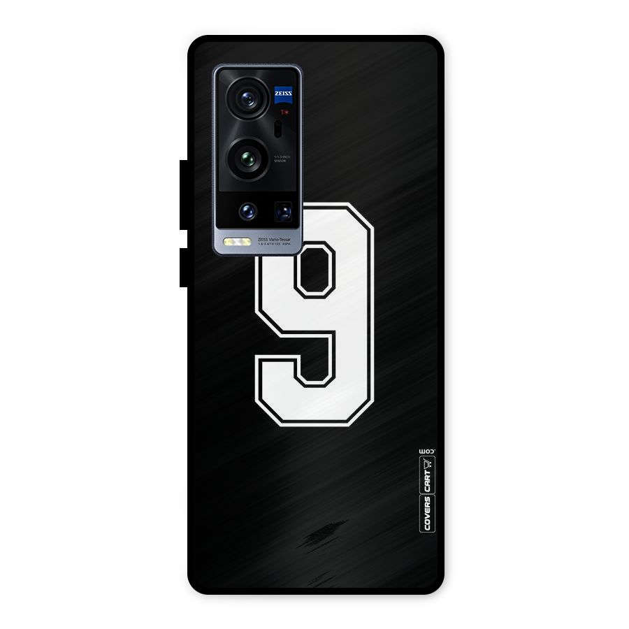 Number 9 Metal Back Case for Vivo X60 Pro Plus