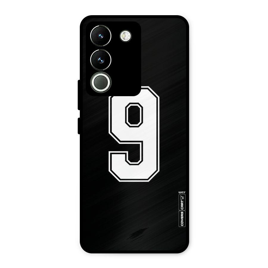 Number 9 Metal Back Case for Vivo Y200