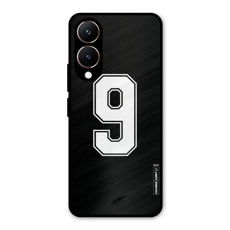 Number 9 Metal Back Case for Vivo Y28