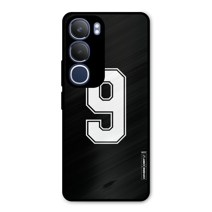 Number 9 Metal Back Case for Vivo Y29