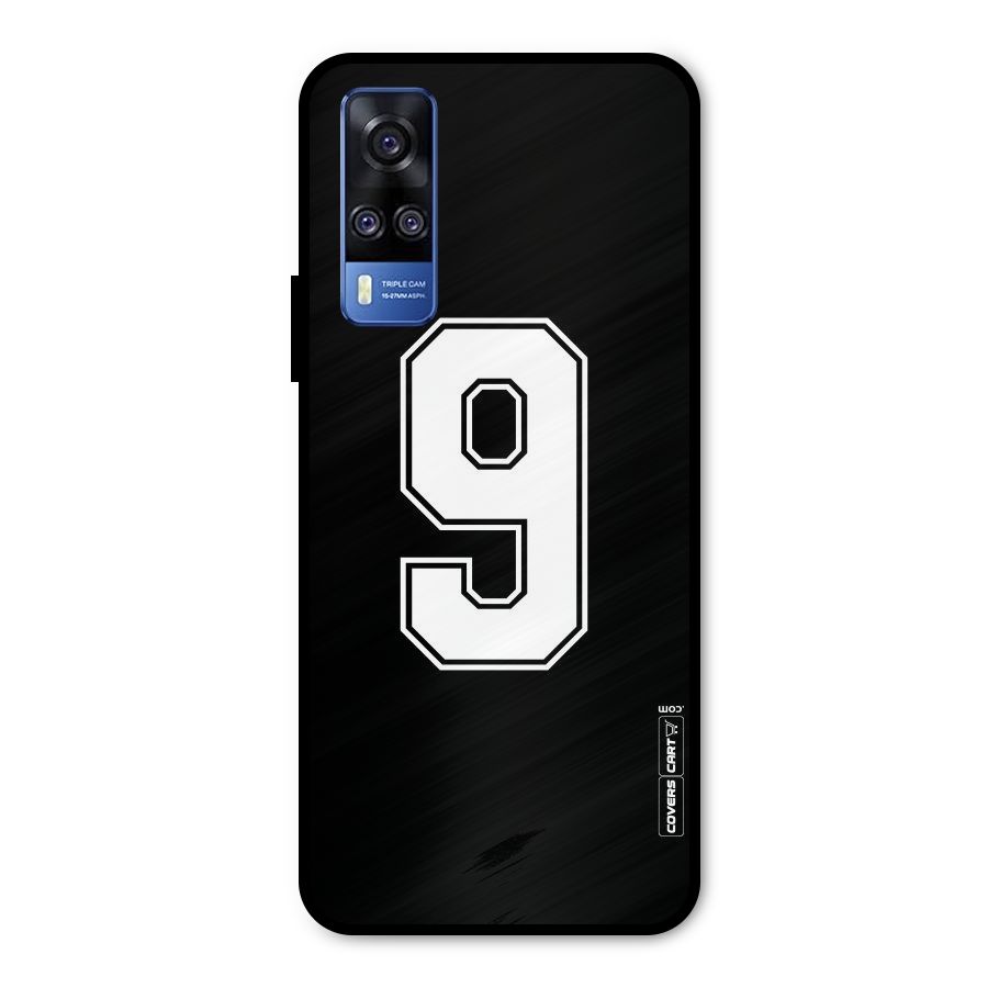 Number 9 Metal Back Case for Vivo Y31