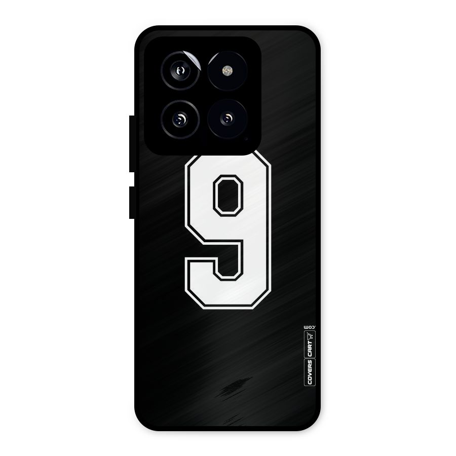 Number 9 Metal Back Case for Xiaomi 14