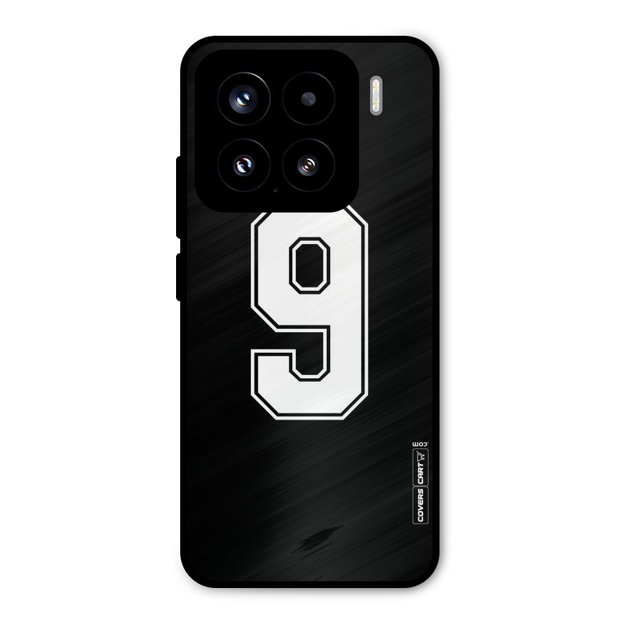 Number 9 Metal Back Case for Xiaomi 15