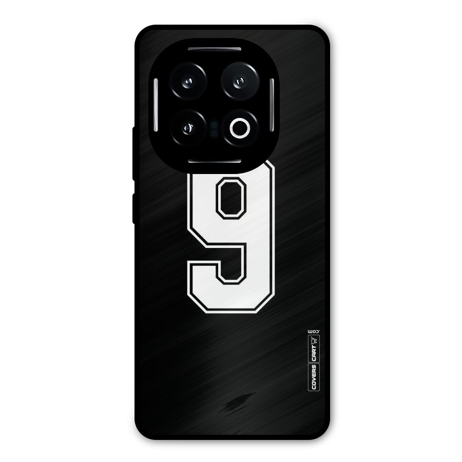 Number 9 Metal Back Case for iQOO 13