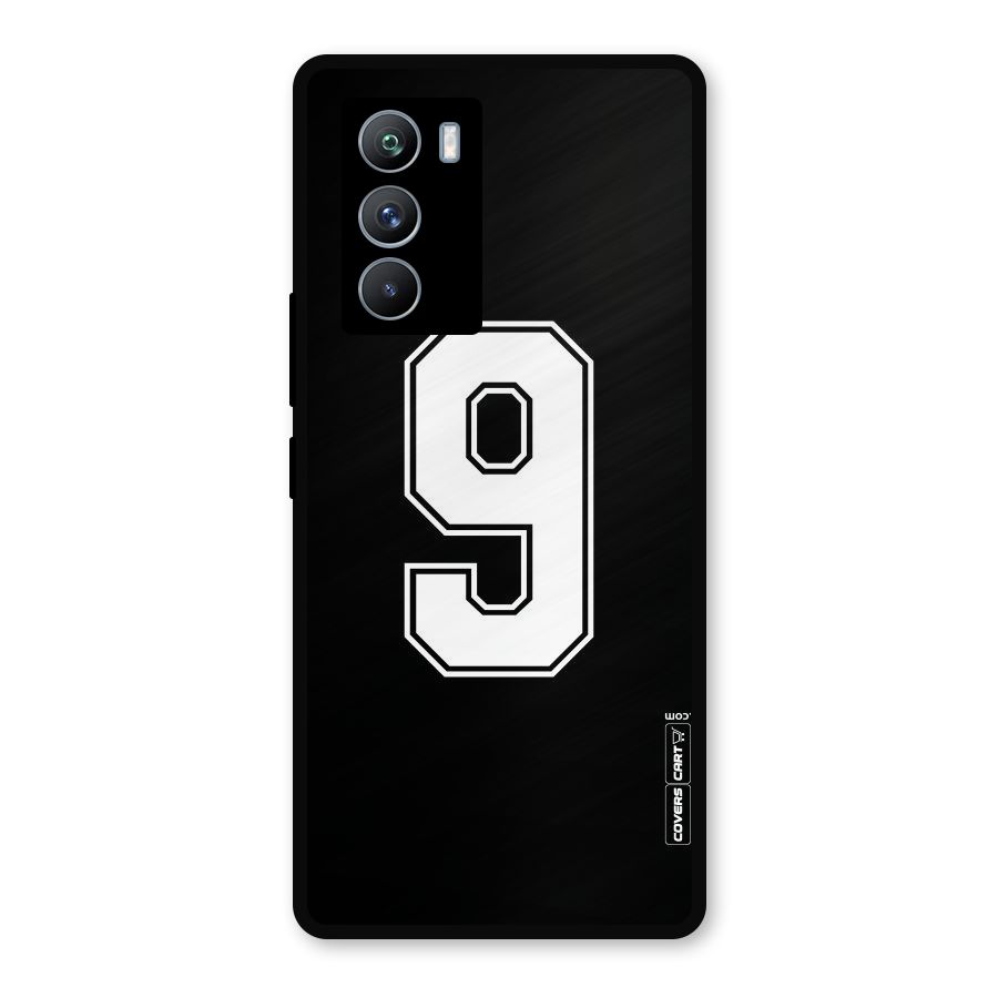 Number 9 Metal Back Case for iQOO 9 SE