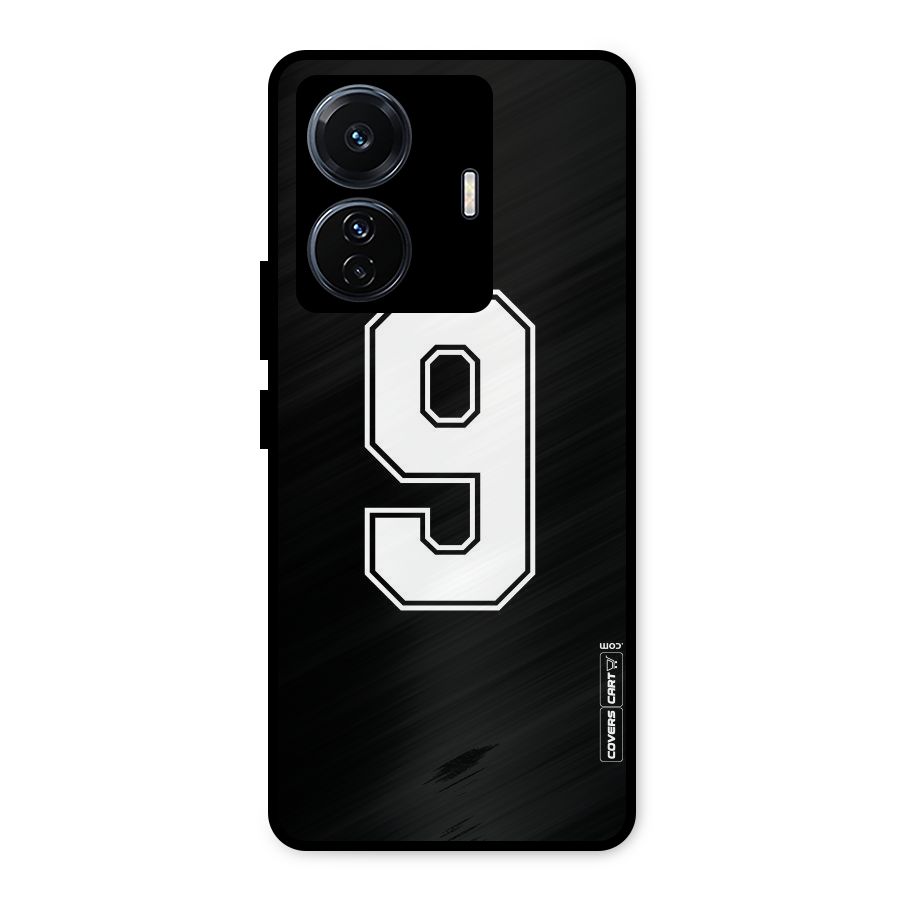 Number 9 Metal Back Case for iQOO Z6