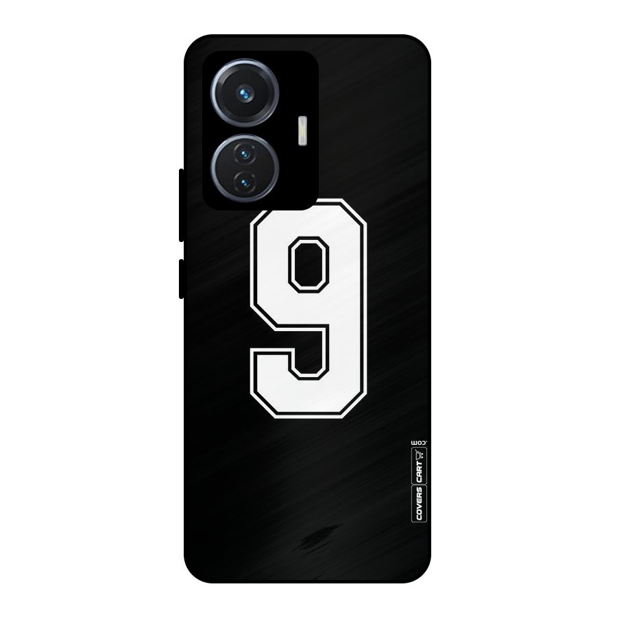 Number 9 Metal Back Case for iQOO Z6 44W