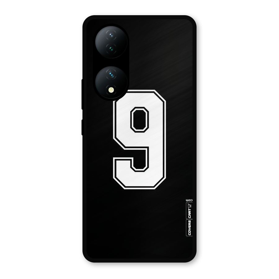 Number 9 Metal Back Case for iQOO Z7s