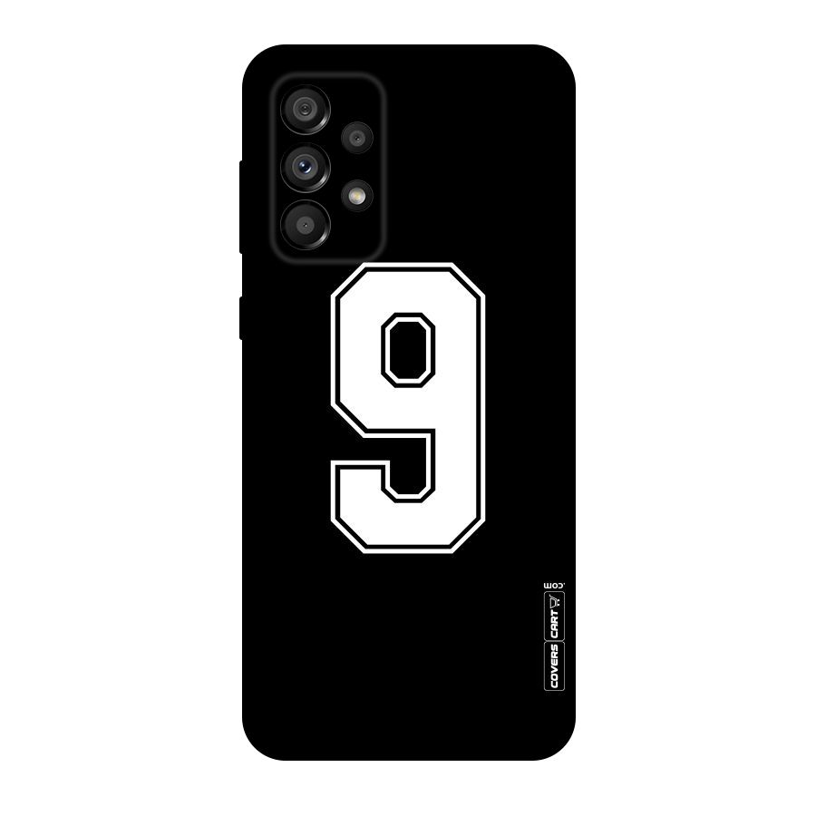 Number 9 Original Polycarbonate Back Case for Galaxy A73 5G