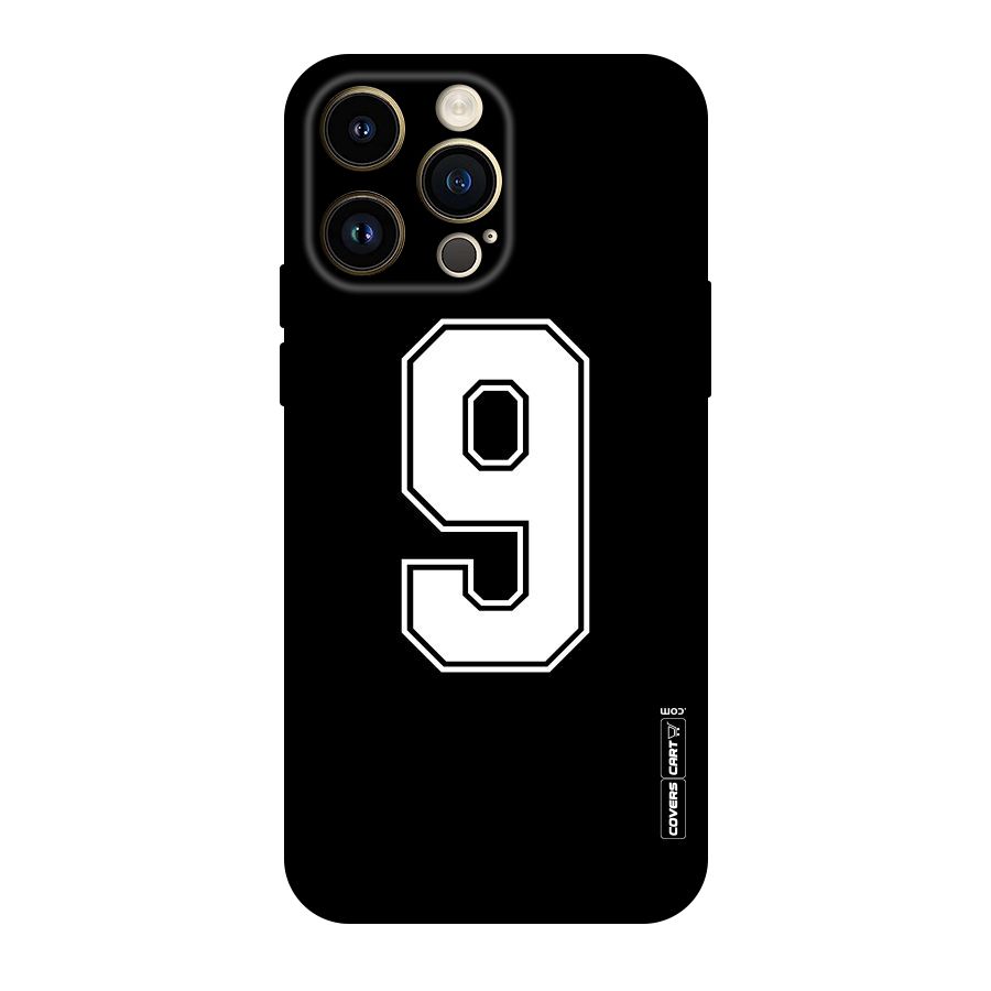 Number 9 Original Polycarbonate Back Case for iPhone 14 Pro Max