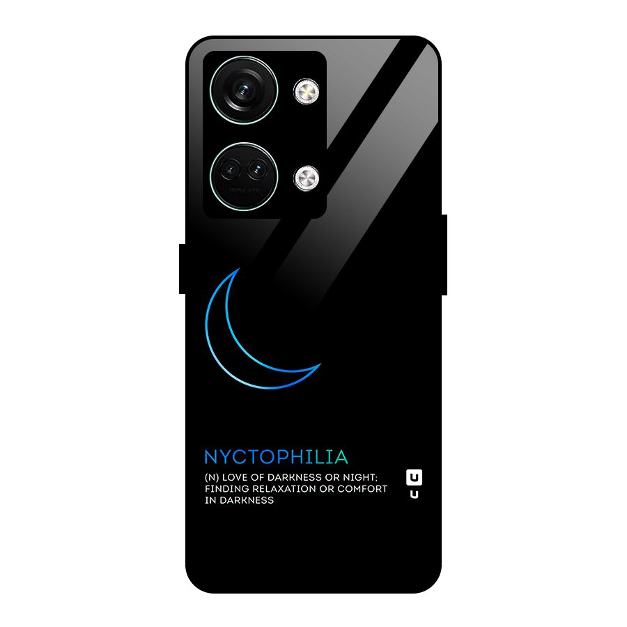Nyctophilia Love of Darkness Glass Back Case for Oneplus Nord 3
