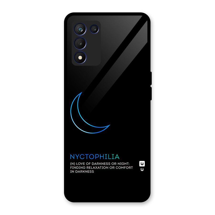 Nyctophilia Love of Darkness Glass Back Case for Realme 9 5G Speed