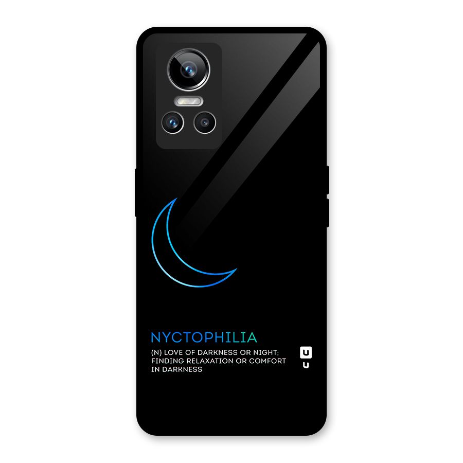 Nyctophilia Love of Darkness Glass Back Case for Realme GT Neo 3