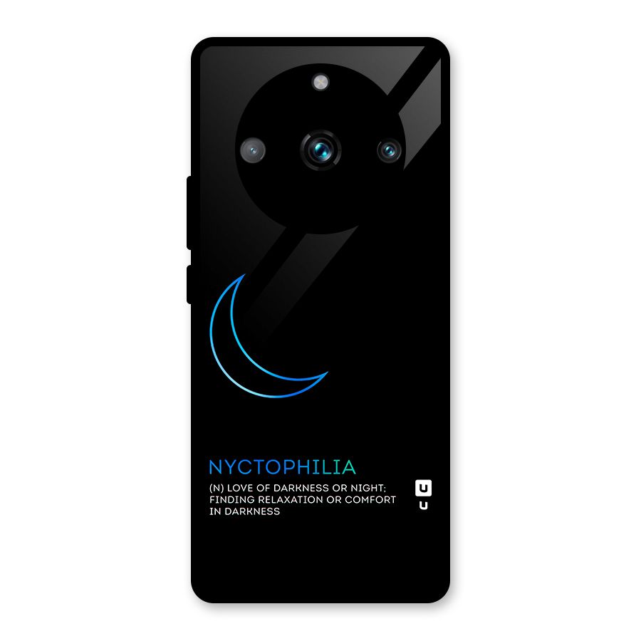 Nyctophilia Love of Darkness Glass Back Case for Realme Narzo 60 Pro