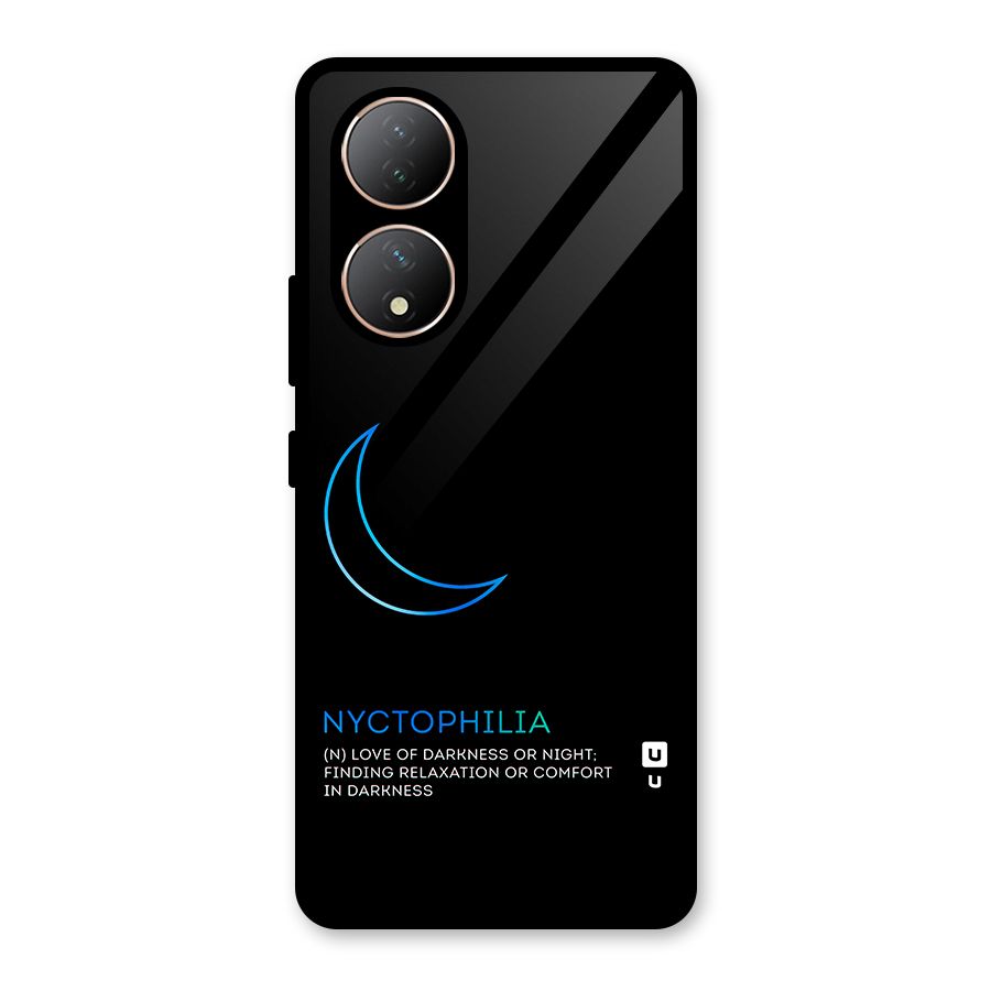 Nyctophilia Love of Darkness Glass Back Case for Vivo Y100A