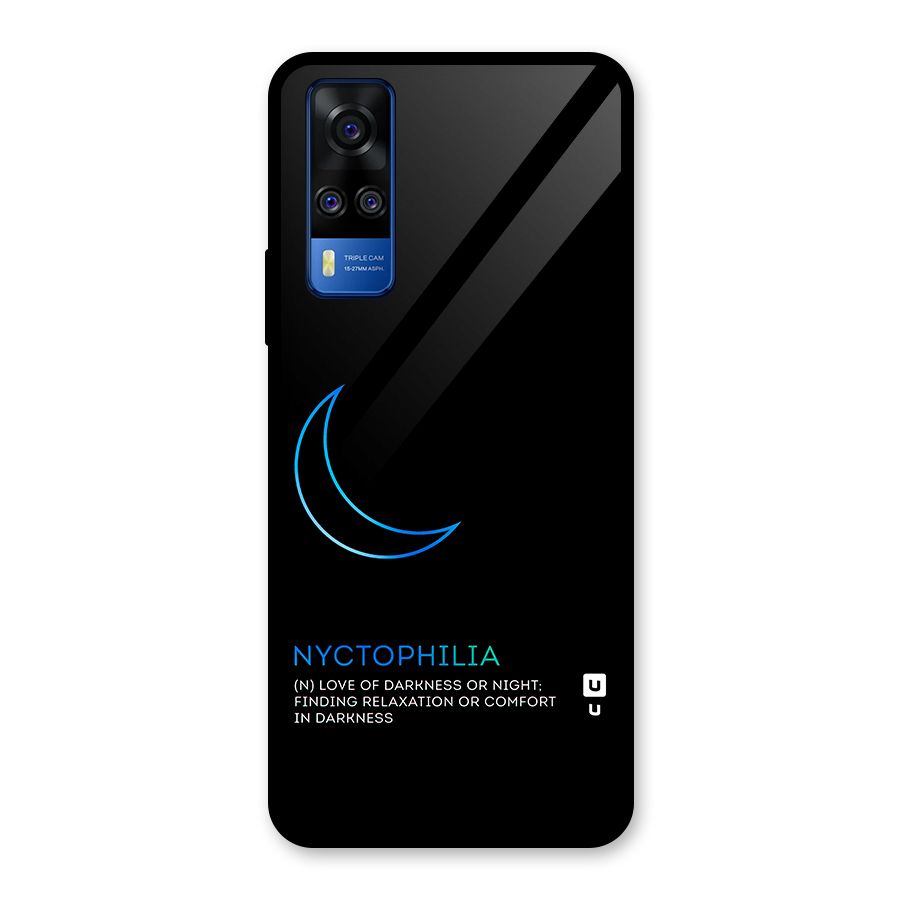 Nyctophilia Love of Darkness Glass Back Case for Vivo Y31