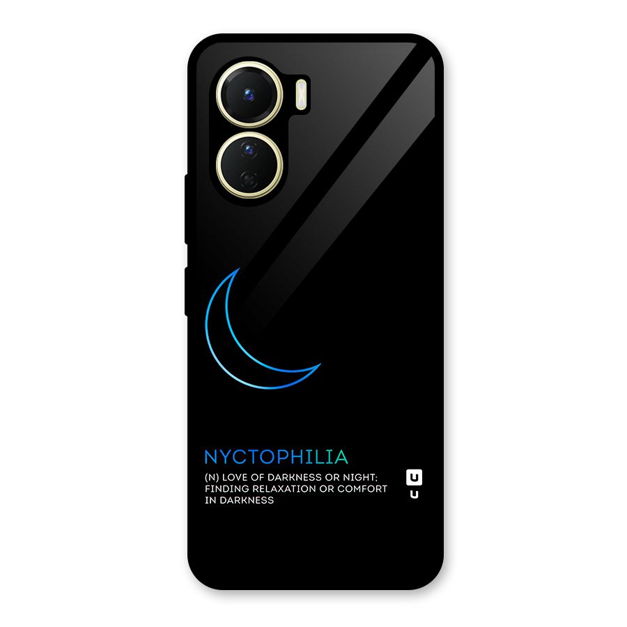 Nyctophilia Love of Darkness Glass Back Case for Vivo Y56