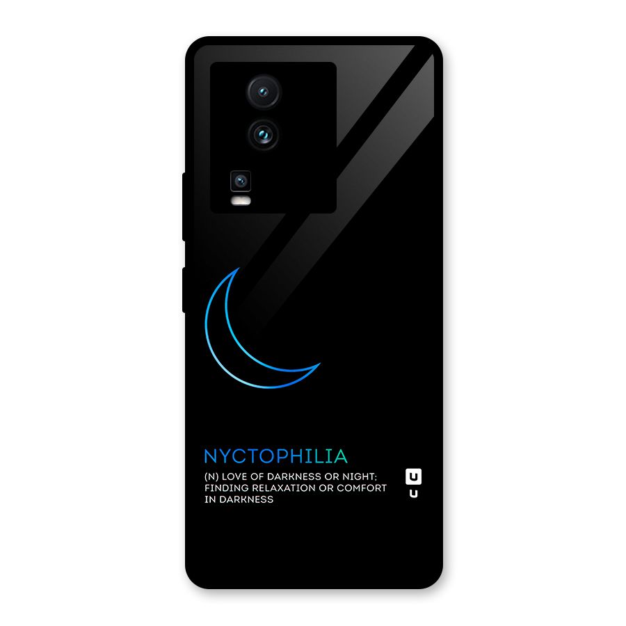 Nyctophilia Love of Darkness Glass Back Case for Vivo iQOO Neo 7 Pro
